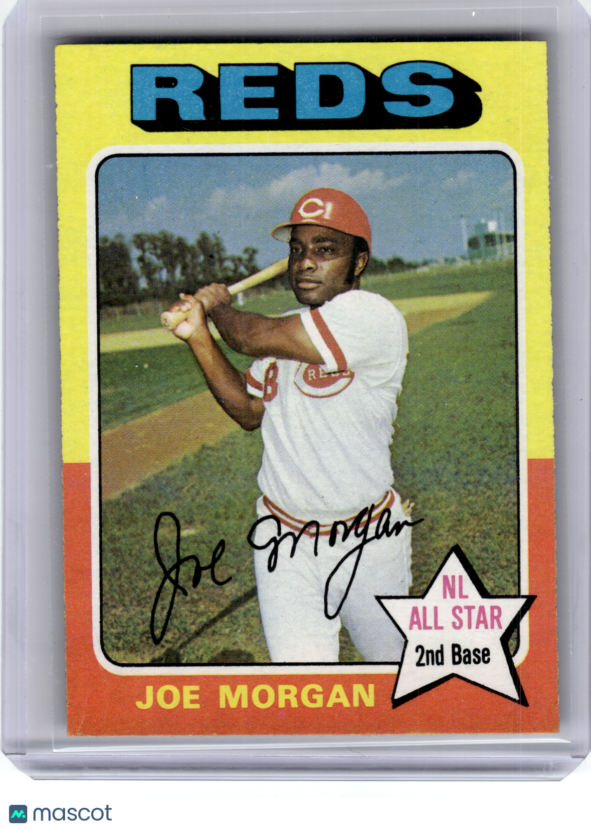 1975 Topps Baseball—Joe Morgan #180 —Very Good