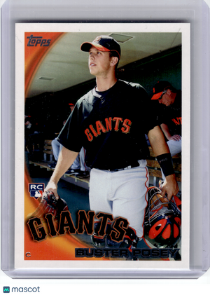 2010 Topps Baseball—Buster Posey #2 RC—Very Good