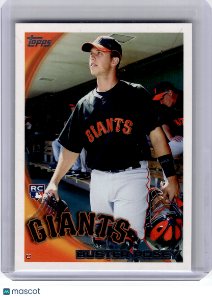 2010 Topps Baseball—Buster Posey #2 RC—Very Good