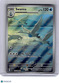 2025 Pokemon—Swanna #110 White Flare—Illustration Rare Holo