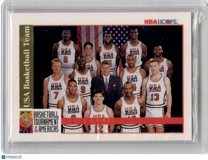 1992 SkyBox NBA Hoops USA Basketball Basketball—USA Basketball Team 547 (Sealed)