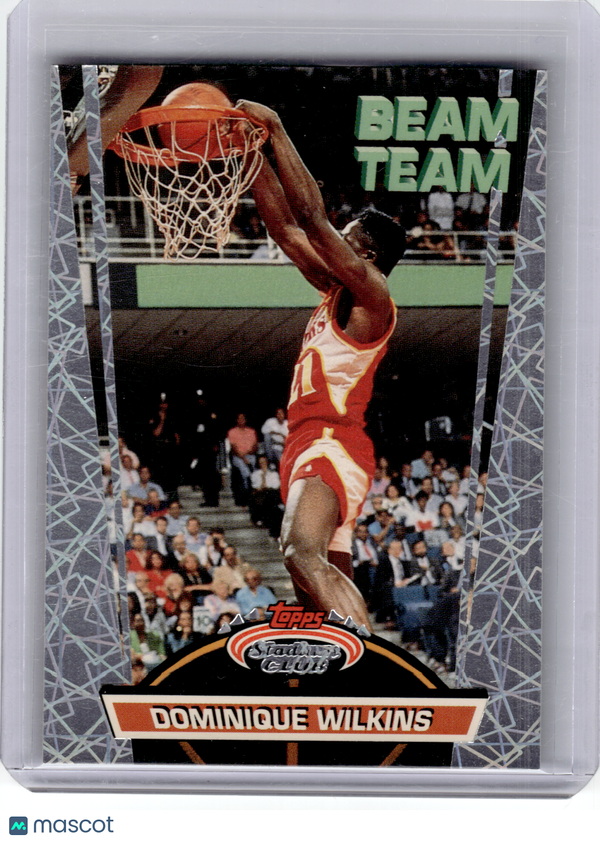 1993 Topps Stadium Club Beam Team Basketball—Dominique Wilkins #2 —Very Good