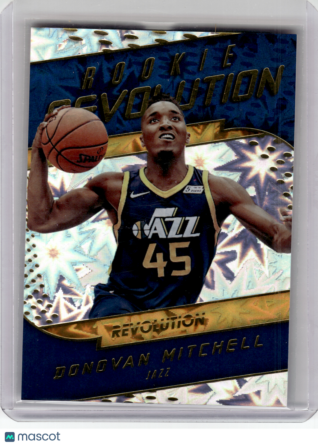 2017 Panini Revolution Rookie Revolution Basketball—Donovan Mitchell #10 Impact