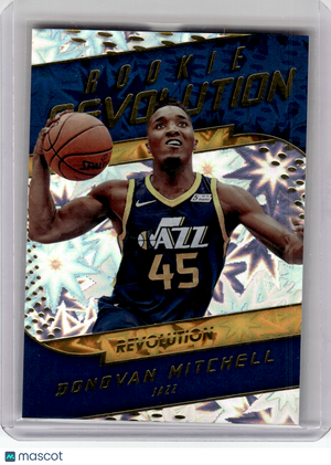 2017 Panini Revolution Rookie Revolution Basketball—Donovan Mitchell #10 Impact