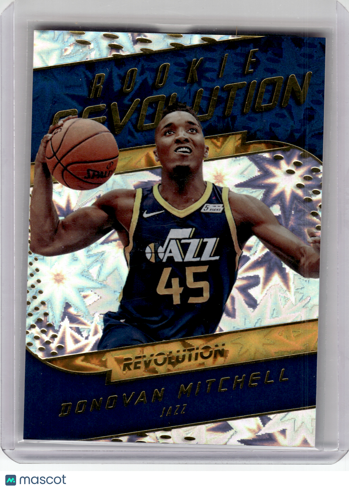 2017 Panini Revolution Rookie Revolution Basketball—Donovan Mitchell #10 Impact