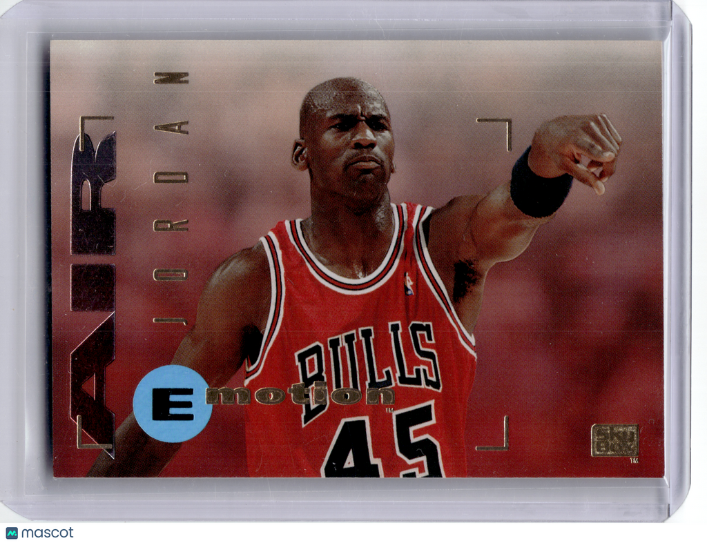 1995 SkyBox Emotion Basketball—Michael Jordan #100 —Very Good