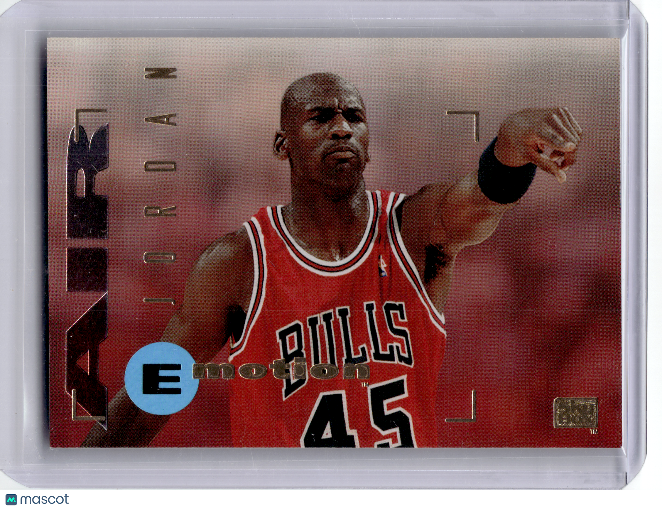 1995 SkyBox Emotion Basketball—Michael Jordan #100 —Very Good