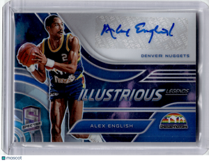 2021 Panini Spectra Illus. Legends Basketball—Alex English #IL-ALX Prizm