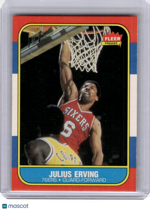 1983 Fleer Basketball—Julius Erving #31 —Very Good