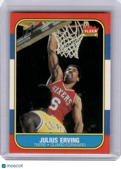 1983 Fleer Basketball—Julius Erving #31 —Very Good