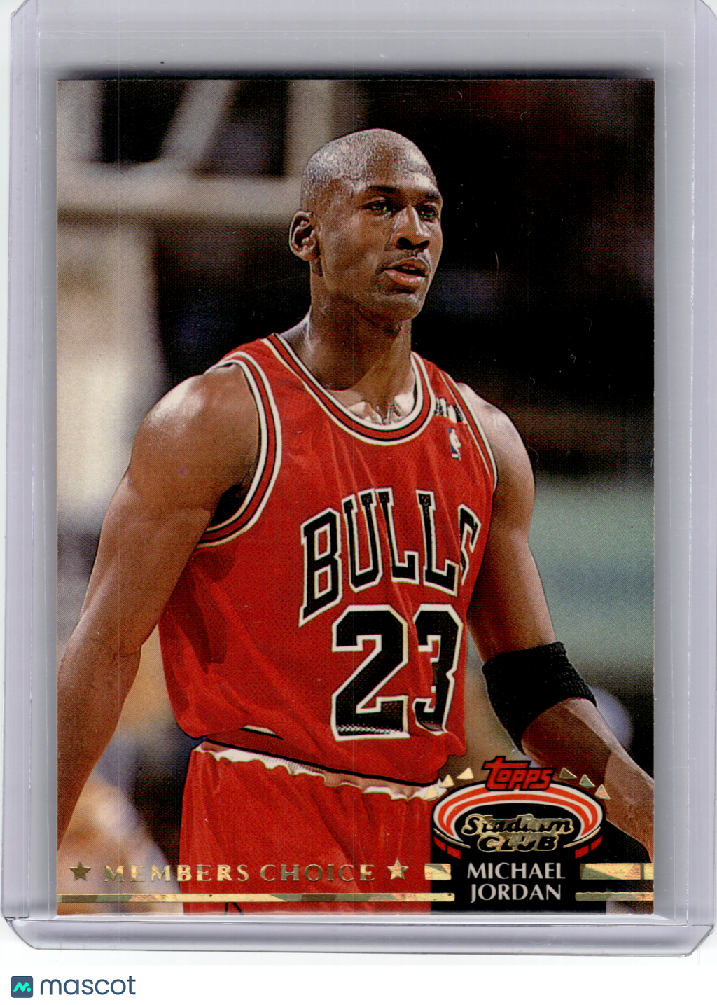 1993 Topps Stadium Club Members Choice Basketball—Michael Jordan #210 —Very Good
