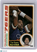 1978 Topps Basketball—Julius Erving #130 —Very Good