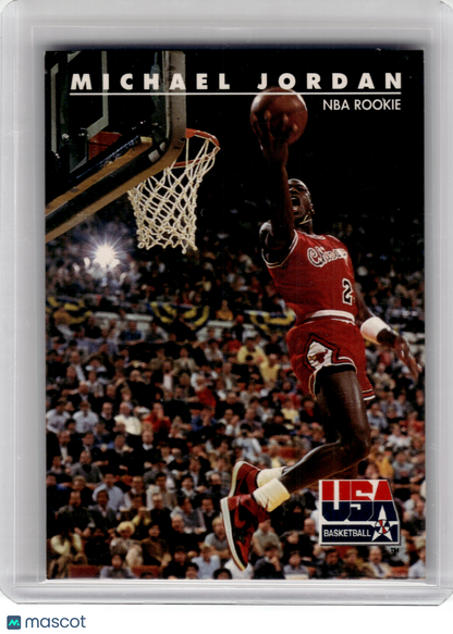 1992 SkyBox USA Basketball Basketball—Michael Jordan #38 —Very Good