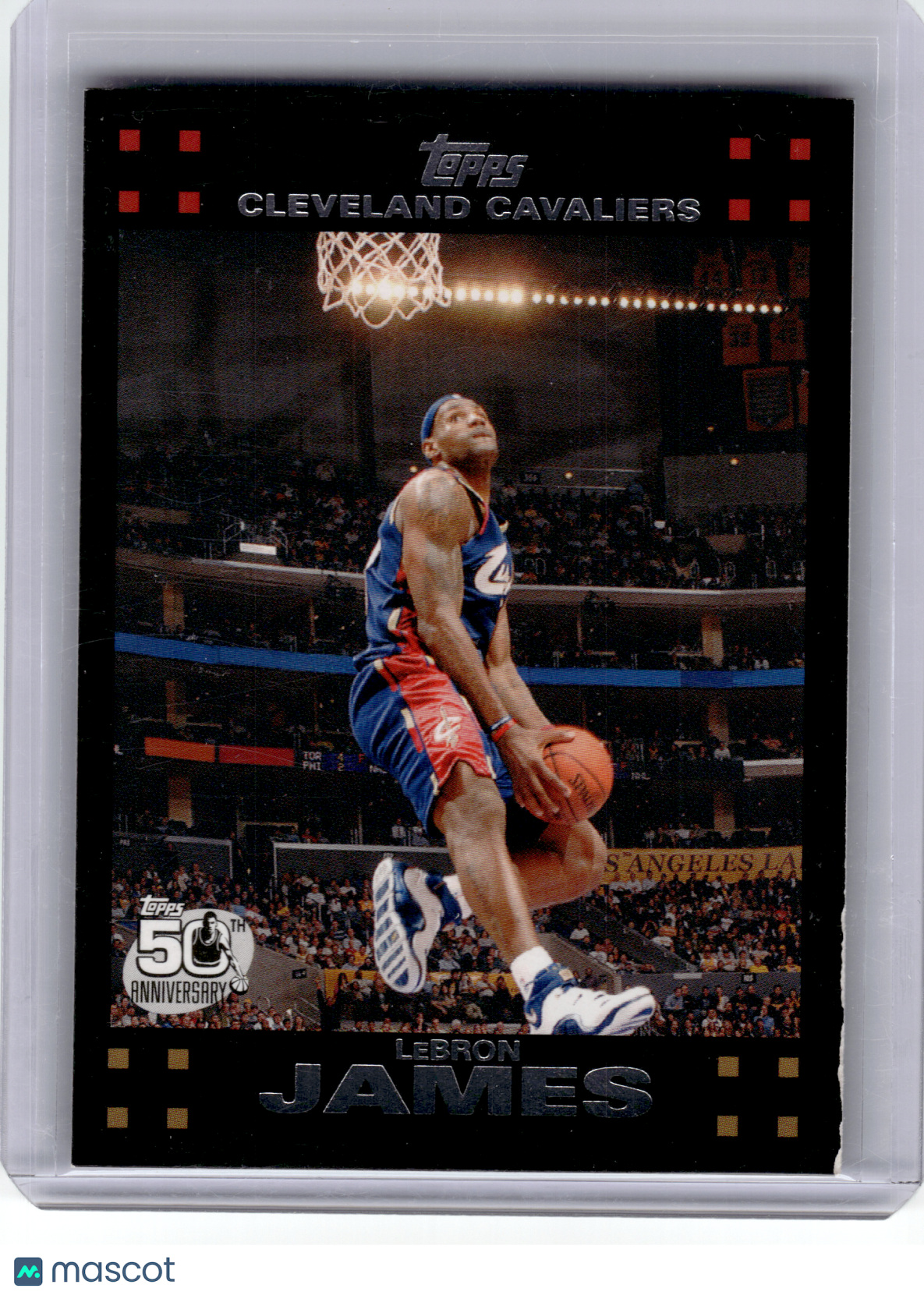 2007 Topps Basketball—LeBron James #23 —Very Good