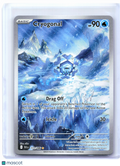 2025 Pokemon—Cryogonal #111/086 Black Bolt—Illustration Rare Holo