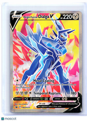 2022 Pokemon—Origin Forme Dialga V #SWSH255 Sword & Shield Promos—Promo Holo