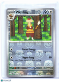 2025 Pokemon—Watchog #073/086 White Flare—Reverse Holo (Master Ball Pattern)