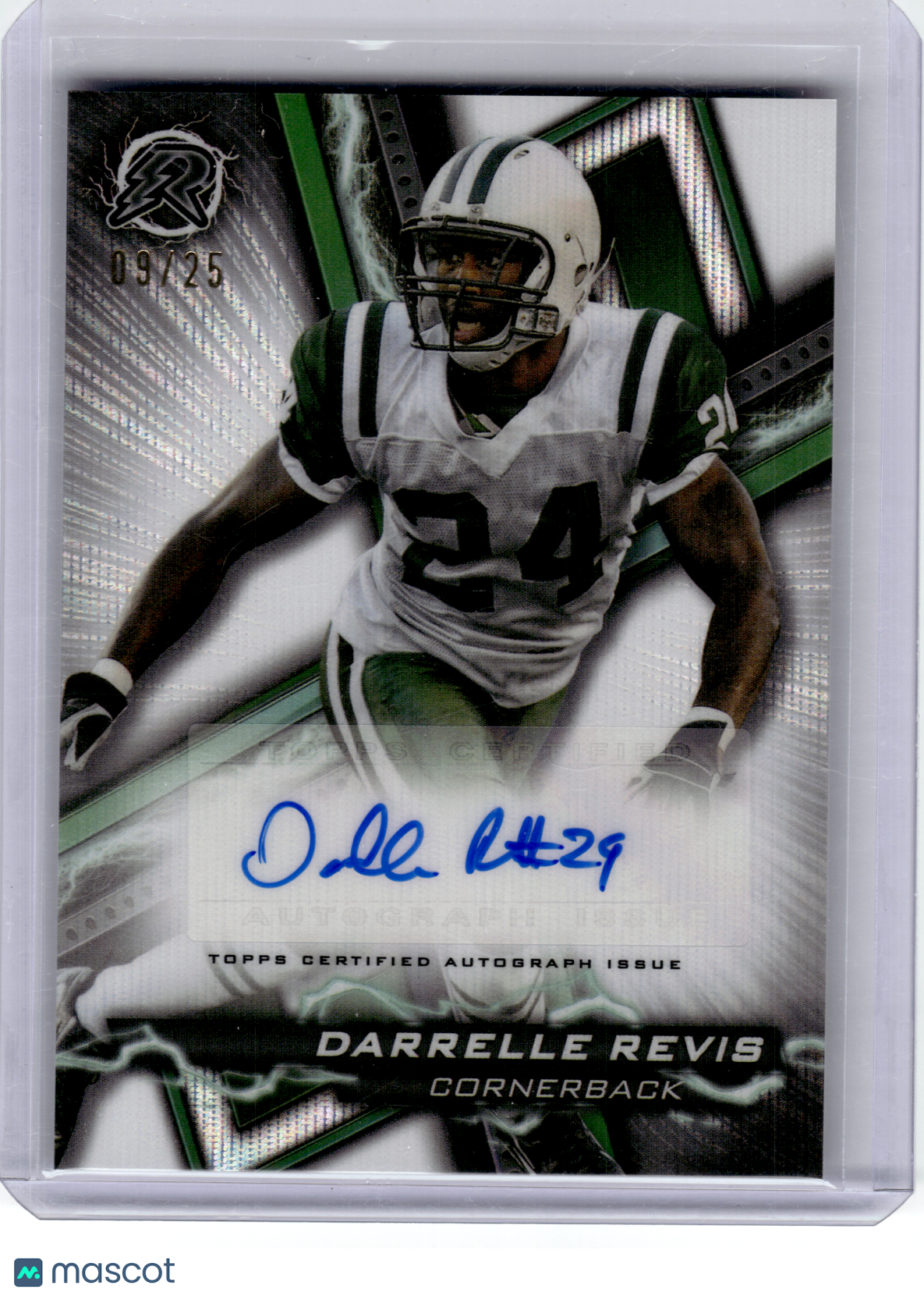 2024 Topps Composite Resurgence Signatures Football—Darrelle Revis #RA-DRE 09/25