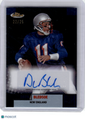 2024 Topps Finest Football—Drew Bledsoe #FBA-DB 22/25—Very Good