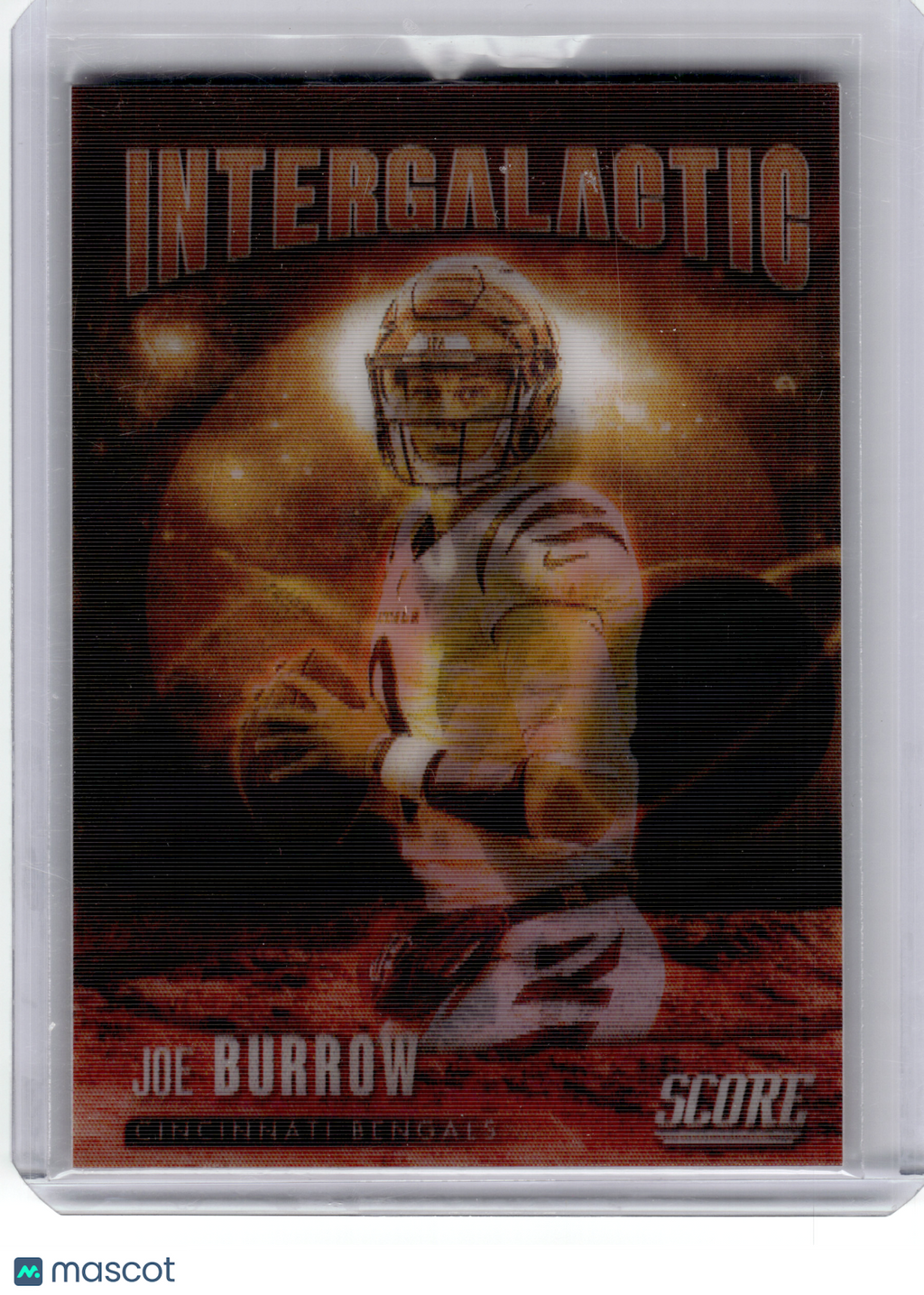 2023 Panini Score Intergalactic Football—Joe Burrow #I-4 —Very Good