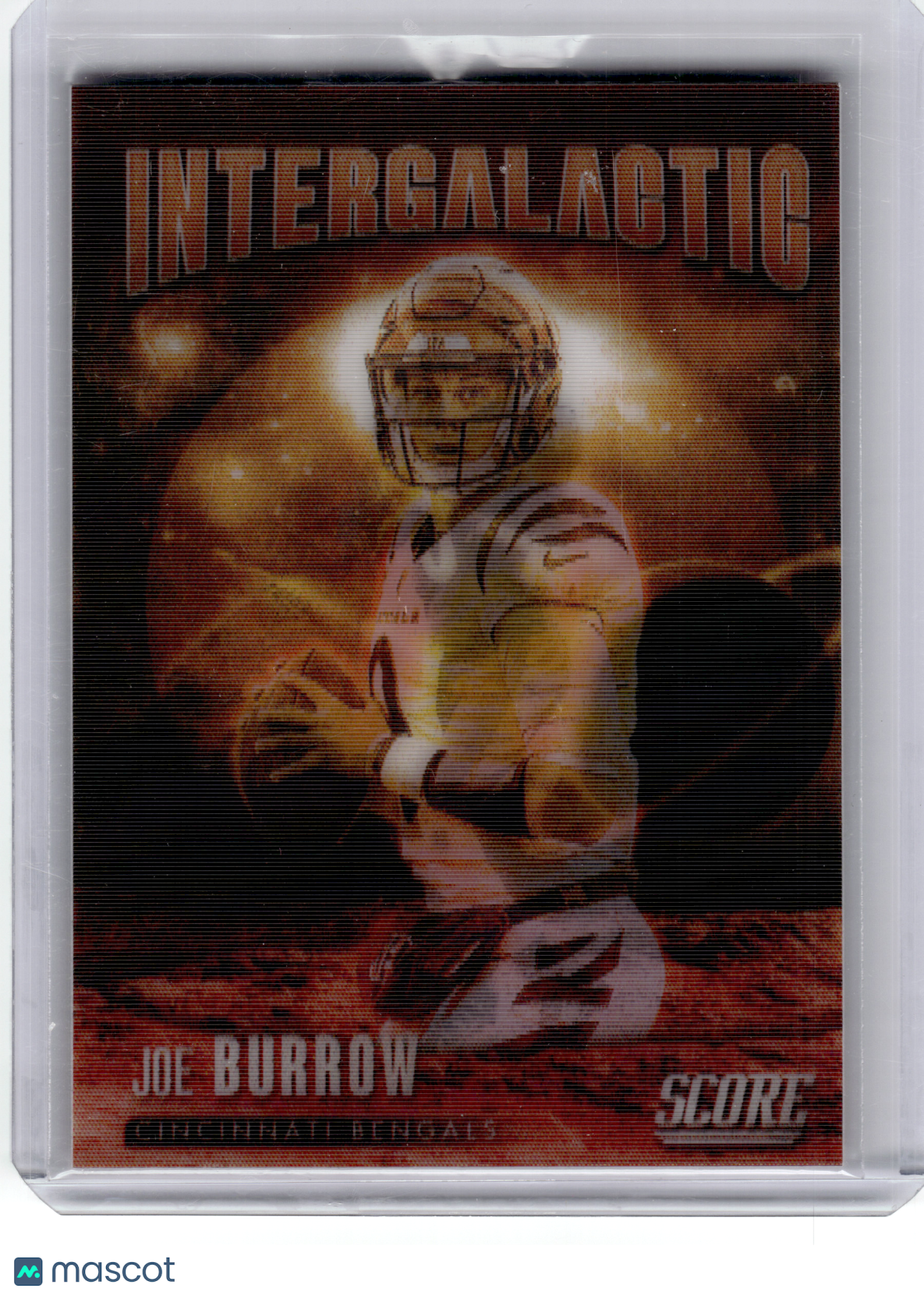 2023 Panini Score Intergalactic Football—Joe Burrow #I-4 —Very Good