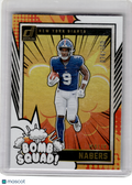 2024 Panini Donruss Bomb Squad Football—Malik Nabers #25 074/190—Very Good