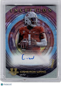 2023 Topps University Inception Football—Cameron Ward #BIA-CWD —Very Good