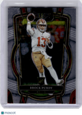 2023 Panini Select Football Football—Brock Purdy #213 RC—Very Good