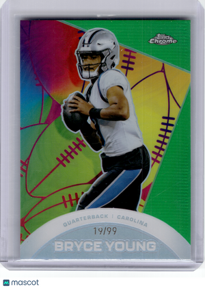 2024 Topps Composite Topps Chrome All-Etch —Bryce Young #CAE-22 Green 19/99
