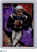2024 Topps Finest Football—Tom Brady #135 Purple Refractor 17/99—Very Good