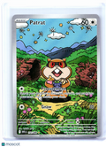 2025 Pokemon—Patrat #152/086 White Flare—Illustration Rare Holo