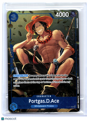 2026 One Piece—Portgas.D.Ace (Tin Pack Set Vol. 2) #P-074—Promo Foil [Sealed]