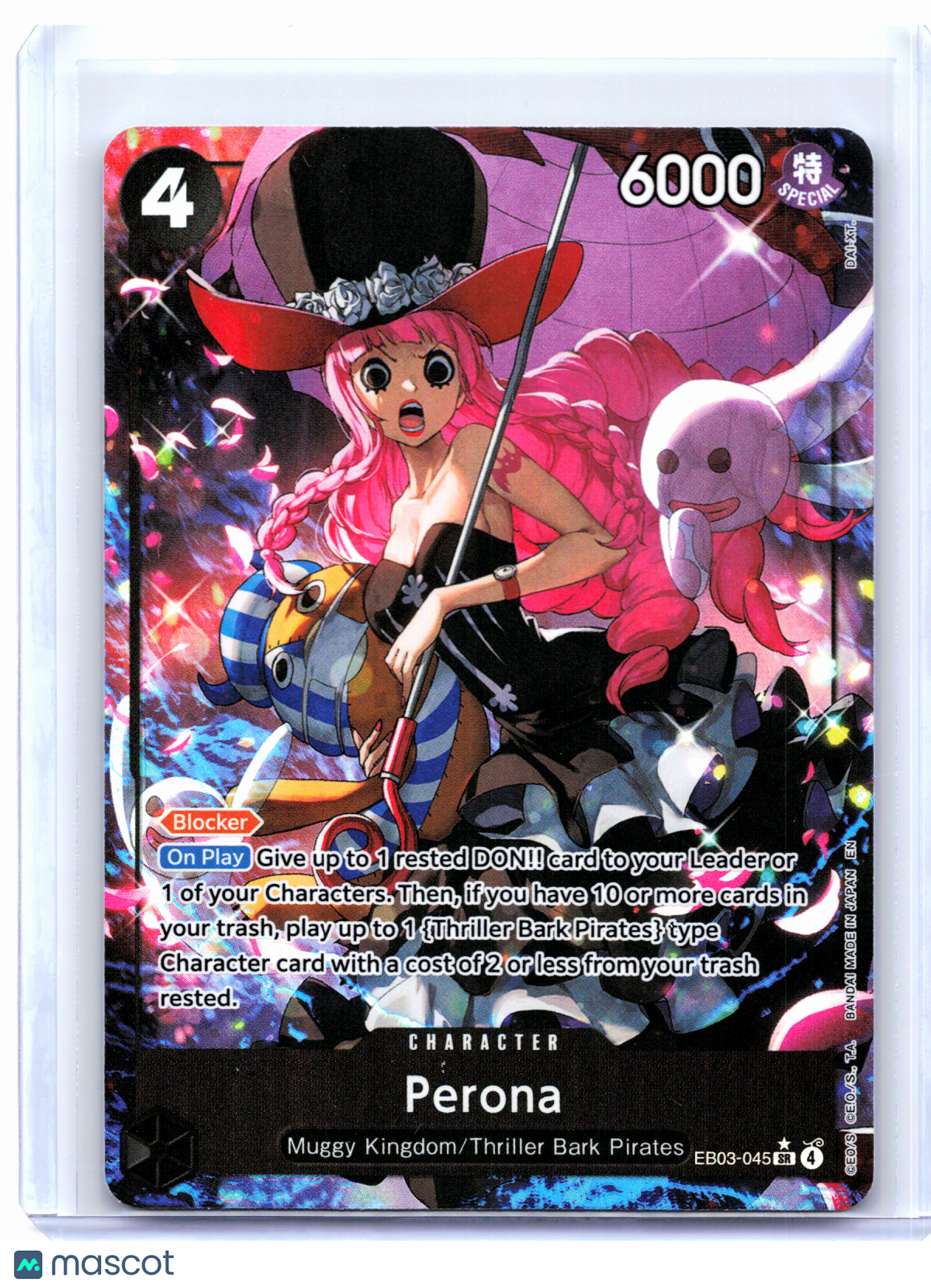 2026 One Piece—Perona (Alternate Art) #EB03-045 Heroines Edition—Super Rare Foil