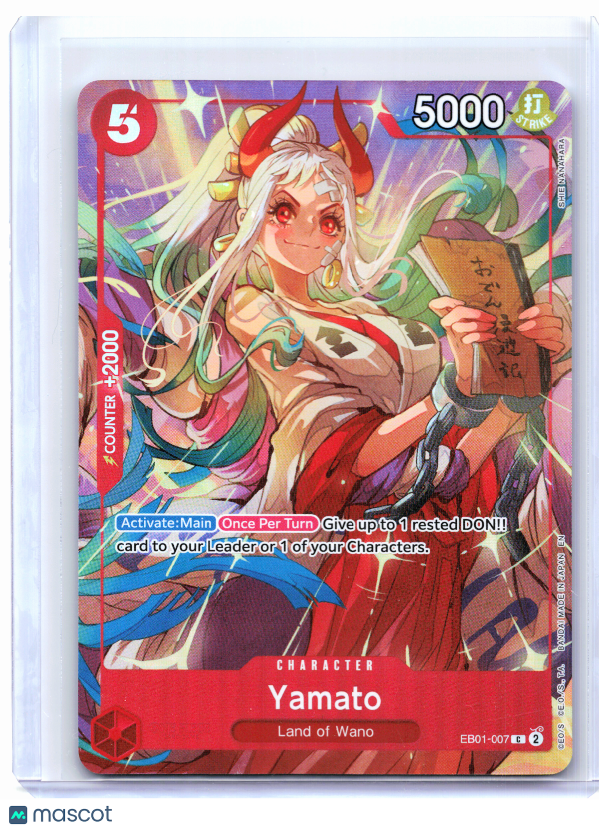 2025 One Piece—Yamato (Premium Card Collection Vol.4) #EB01-007—Common Foil