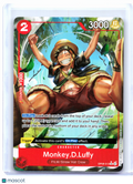 2024 One Piece—Monkey.D.Luffy (Alt Art) #OP06-013 Wings of the Captain—Rare Foil