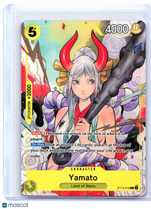 2025 One Piece—Yamato (Illustration Box Vol.2) #ST13-016 OP-PR—Common Foil