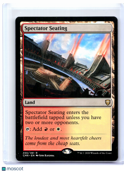 2020 Magic: The Gathering—Spectator Seating #356 Commander Legends—Rare Nonfoil