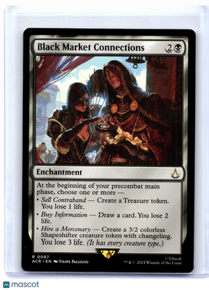 2024 Magic: TG—Black Market Connections #0087 Assassin's Creed—Rare Nonfoil