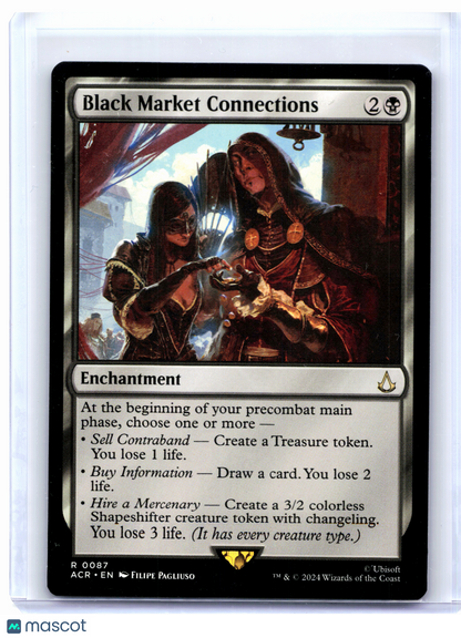 2024 Magic: TG—Black Market Connections #0087 Assassin's Creed—Rare Nonfoil