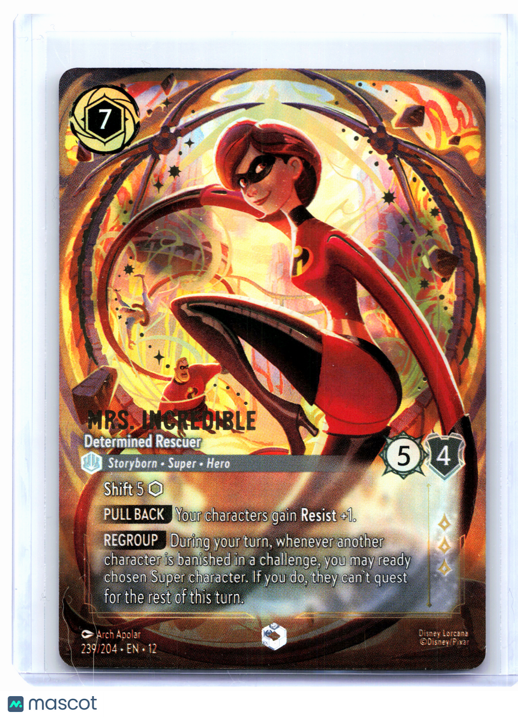 2026 Lorcana—Mrs. Incredible - Determined Rescuer #239 Wilds Unknown—Enchanted