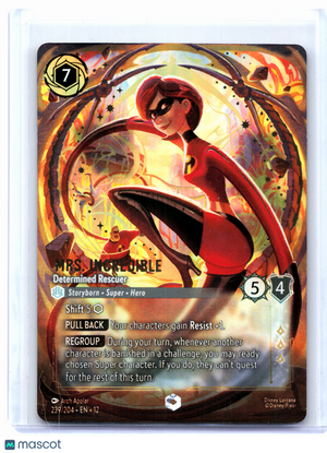 2026 Lorcana—Mrs. Incredible - Determined Rescuer #239 Wilds Unknown—Enchanted