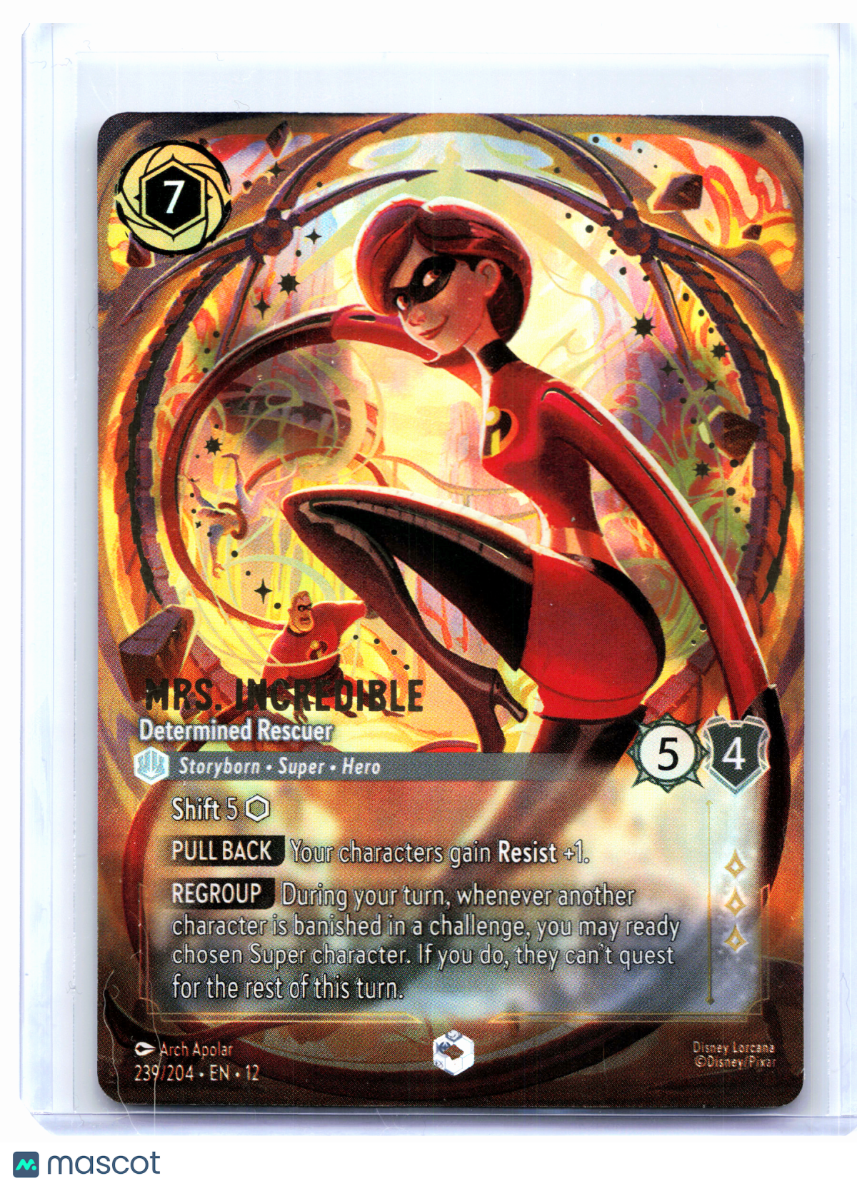 2026 Lorcana—Mrs. Incredible - Determined Rescuer #239 Wilds Unknown—Enchanted