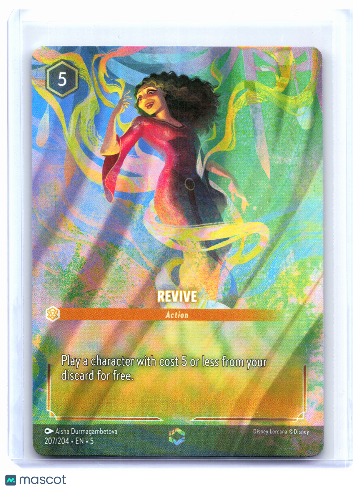 2024 Disney Lorcana—Revive #207/204 Shimmering Skies—Enchanted Foil