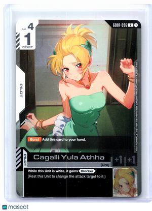 2025 Gundam—Cagalli Yula Athha #GD01-096 Championship Participation Pack 01—Rare