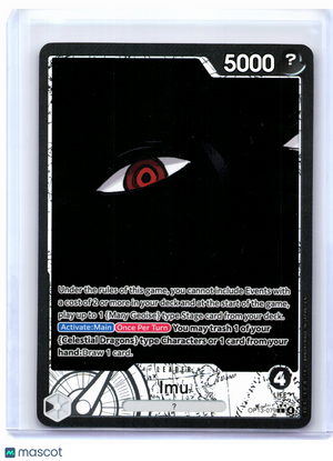 2025 One Piece—Imu (Alt Art) #OP13-079 Carrying On His Will—Leader Foil [LP]