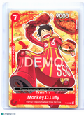 2026 One Piece—Monkey.D.Luffy #P-080 One Piece Demo Deck Cards—Promo Nonfoil