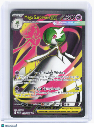 2025 Pokemon—Mega Gardevoir ex #159/132 Mega Evolution—Ultra Rare Foil