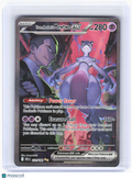 2025 Pokemon—Team Rocket's Mewtwo ex #231/182 Destined Rivals—SIR Holo