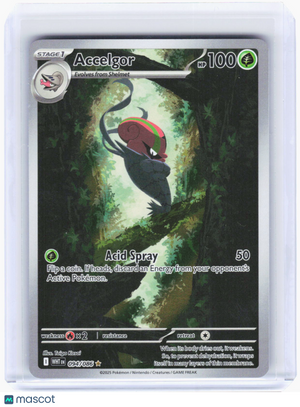 2025 Pokemon—Accelgor #94/86 White Flare—Illustration Rare Foil