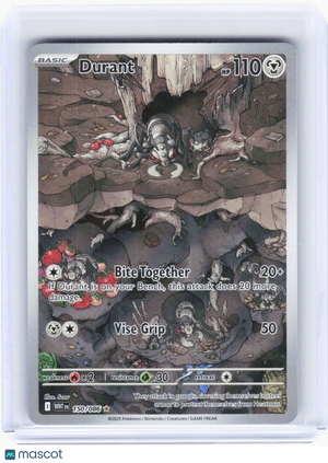2025 Pokemon—Durant #150/86 White Flare—Illustration Rare Foil